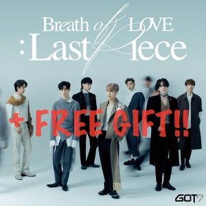 (SEALED) GOT7 Breath of Love: Last Piece Album + Pre-Order Benefits | 6 Versions